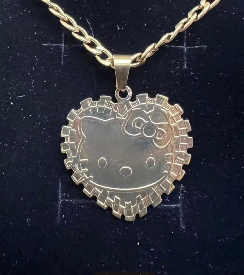 Rollie Heart Frame Necklace