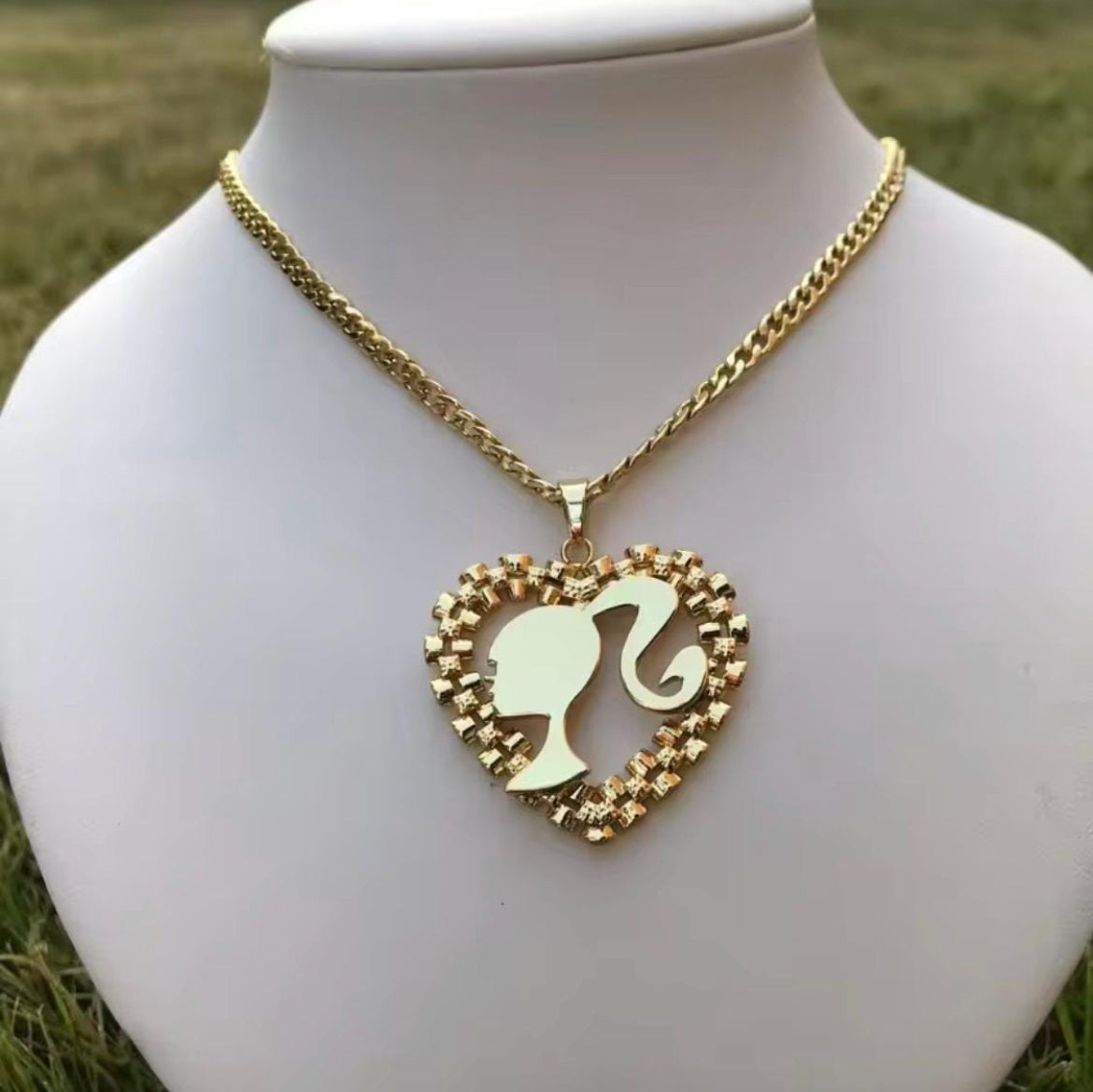 Barbie Gold Nugget Rollie Chain