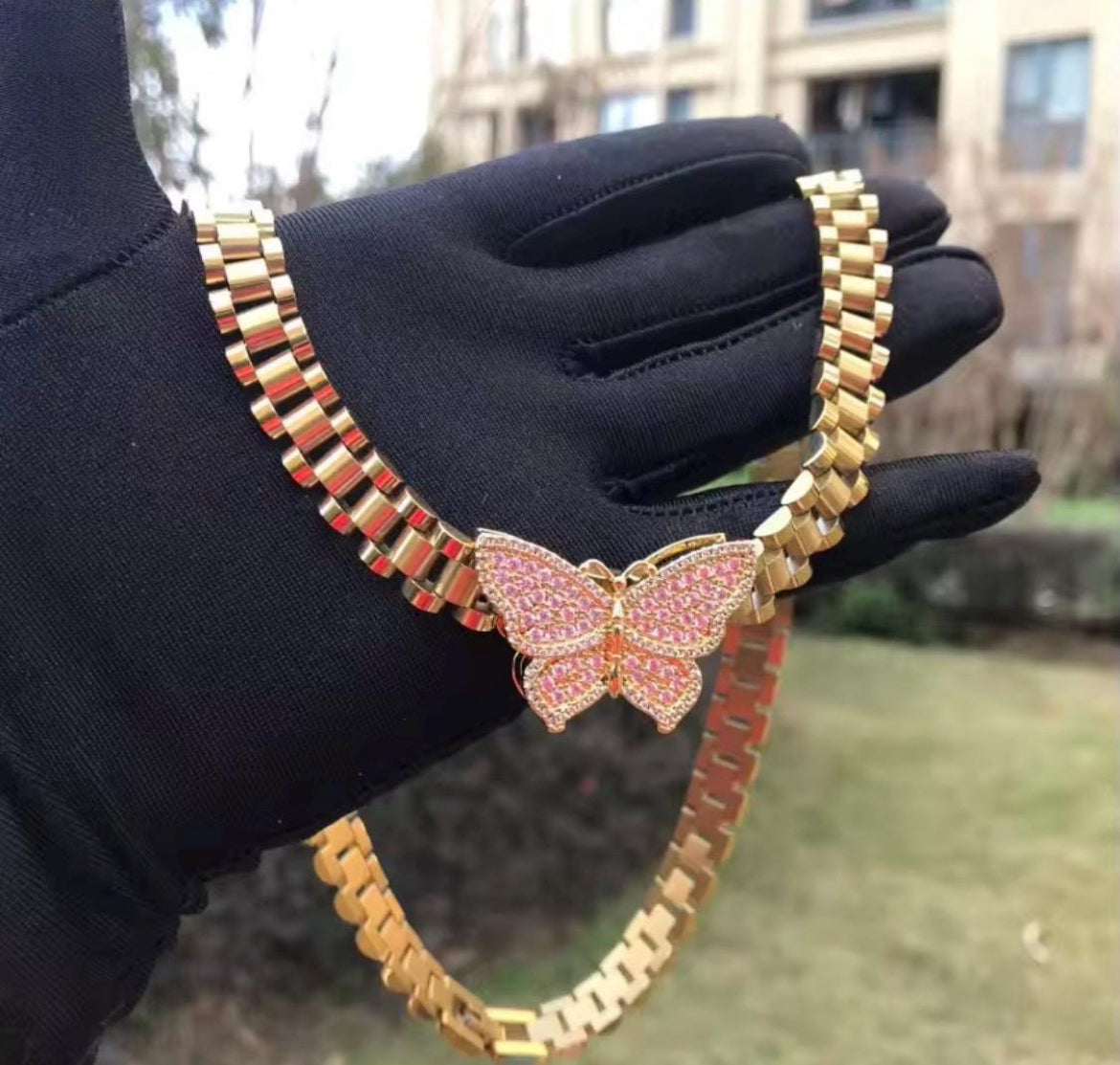 Rolex Butterfly Chain
